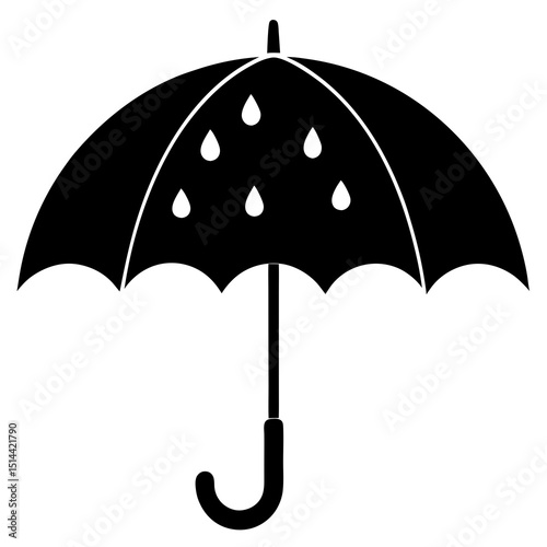 umbrella isolated on white background
