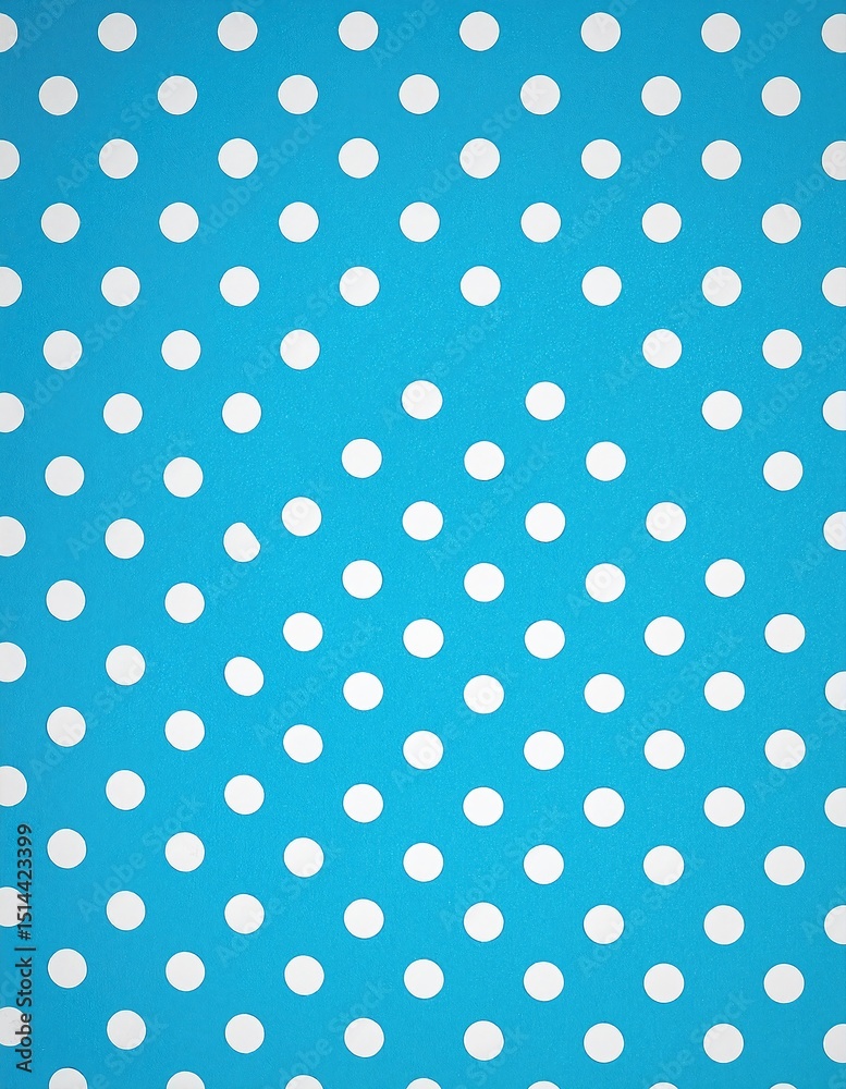 A vibrant blue background adorned with playful white polka dots, creating a cheerful and lively atmosphere perfect for various design projects. A vibrant blue background adorned with playful white polka dots, creating a cheerful and lively atmosphere perfect for various design projects.