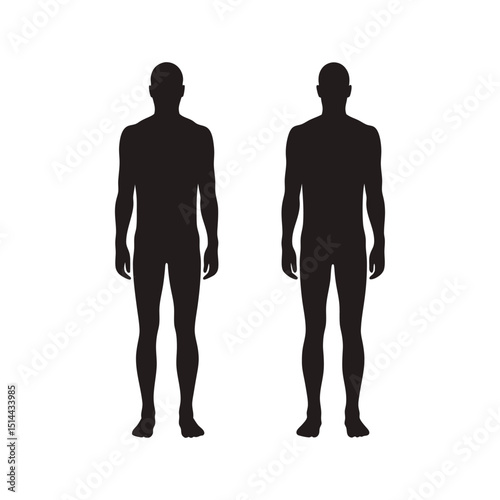 silhouette of a man