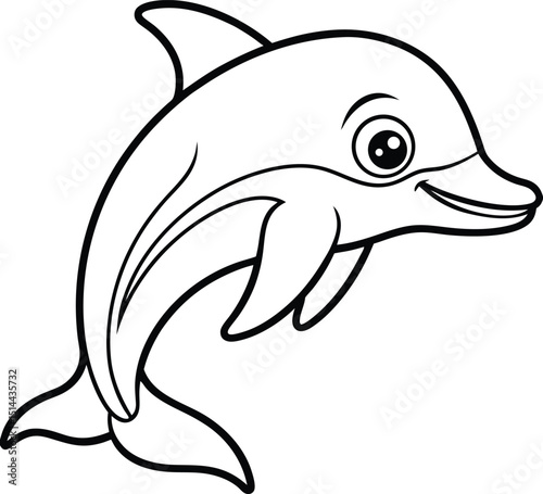 dolphin vector illustration