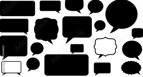 black speech bubble, white speech bubble, monochrome speech bubble, speech balloon black and white, speech bubble clipart vector, speech bubble line art vector, speech bubble outline vector, speech bu