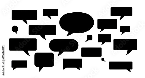black speech bubble, white speech bubble, monochrome speech bubble, speech balloon black and white, speech bubble clipart vector, speech bubble line art vector, speech bubble outline vector, speech bu