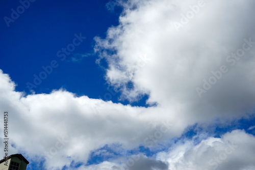 Fototapeta Naklejka Na Ścianę i Meble -  blue sky with clouds