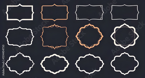 vintage frame illustration, retro label vector, classic emblem illustration, antique badge vector, ornate decorative label, decorative frame vector, vintage tag illustration, retro sticker vector, cla