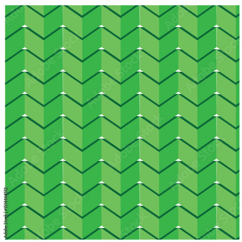 Green color Unique Pattern Designee.