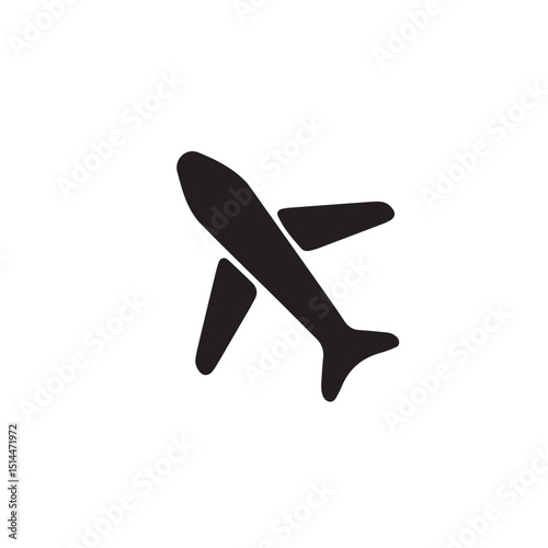 Modern Airplane Vector Illustrations