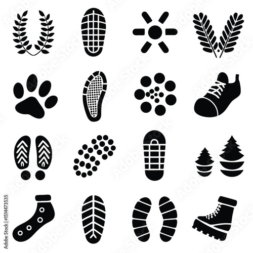 generate-a-grid-of-sixteen-distinct-footprint-and-.eps