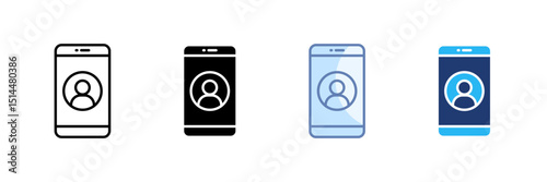 Digital Avatar Icon Set Multiple Style Collection