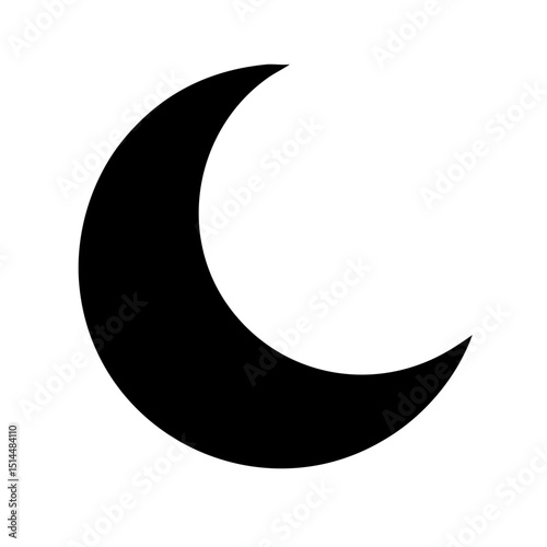 Crescent Moon – Gothic Night Symbol

