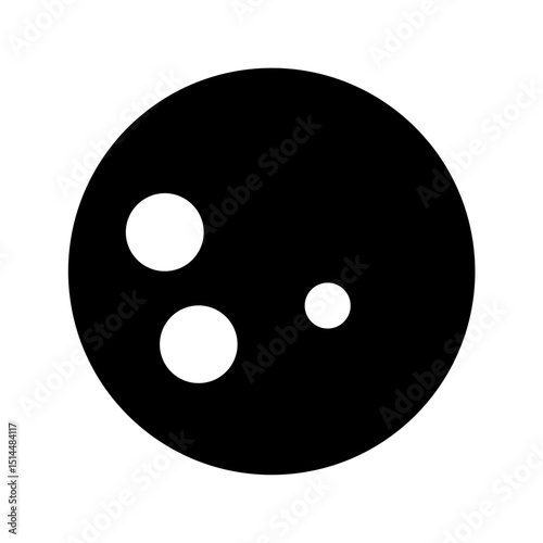Full Moon – Occult Lunar Emblem

