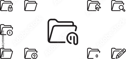 Vector Graphics for File Organization: Upload, Edit, Download, and More
