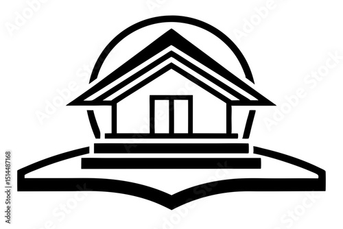 Foundation Logo Minimal Icon Vector