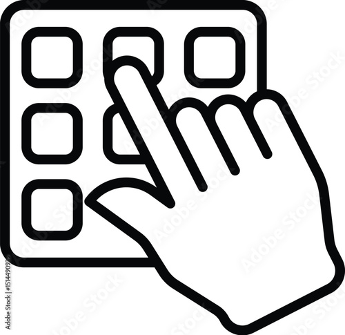 Access Code Icon 