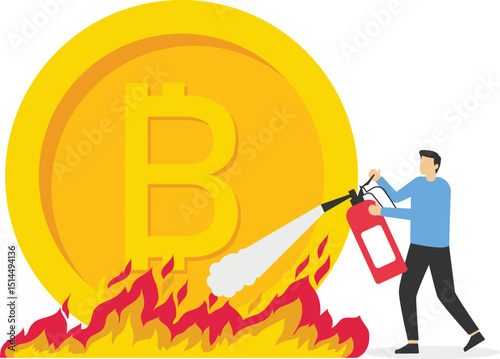 "Crypto Crisis Control: Putting Out the Bitcoin Fire"

