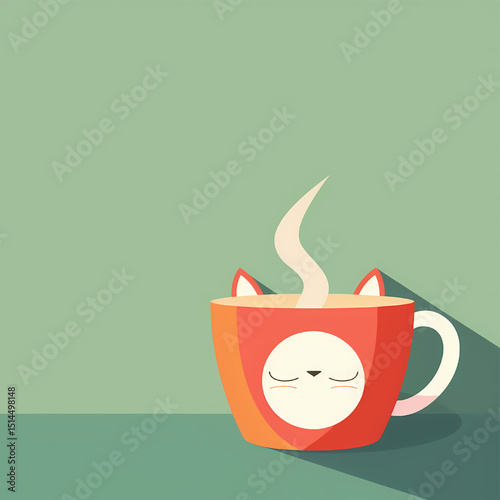 Adorable Cat-Shaped Coffee Mug A Purrfect Blend of Cute and Cozy