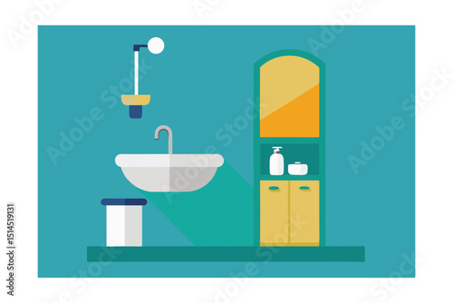 set of bathroom icons
