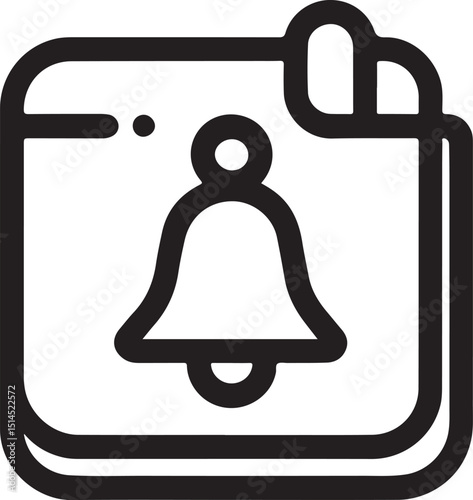 Tabs notification icon representing alerts for browser app notifications user real-time updates and multi-tab management enhanced productivity engagement