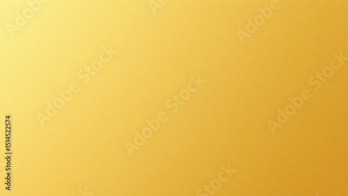 Smooth Gradient of Yellow Color with Subtle Textural Variations for Use as a Backdrop or Decorative Element