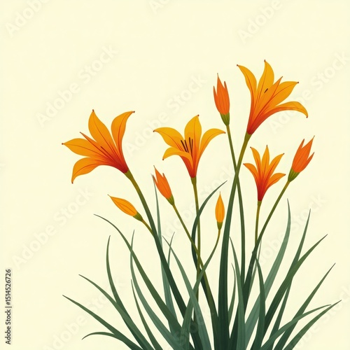 saffron plant, saffron flowers