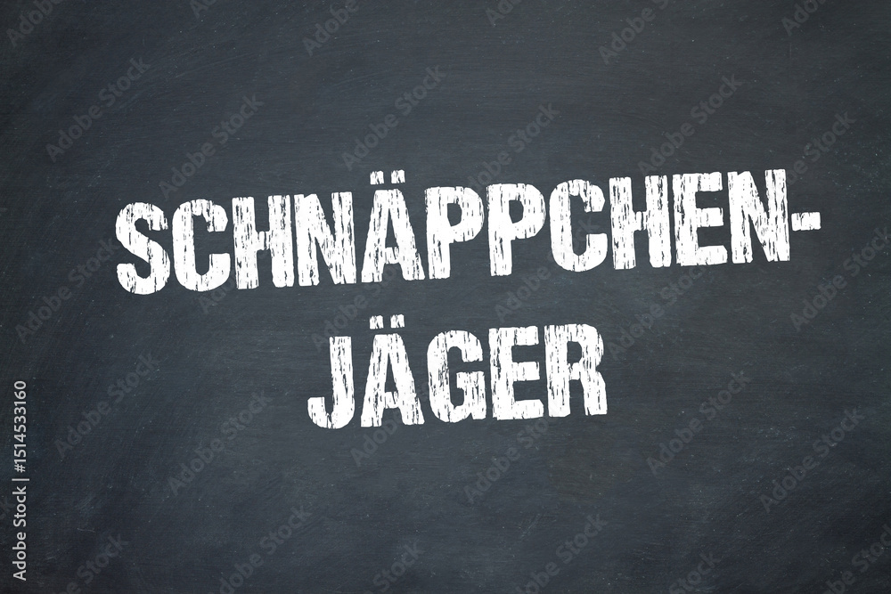 Obraz premium Schnäppchenjäger 