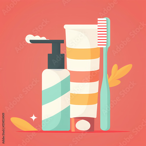 Maintain Sparkling Smiles Essential Oral Hygiene Kit - Toothpaste, Toothbrush, and Mouthwash