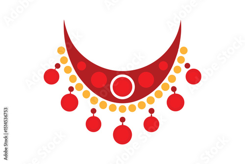vector illustration of a red and white background
