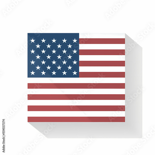 American Flag A Symbol of Freedom, Patriotism, and National Pride – High-Resolution Image