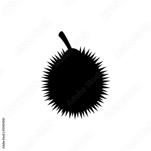 Rambutan Fruit with Hairy Red Shell on White Background