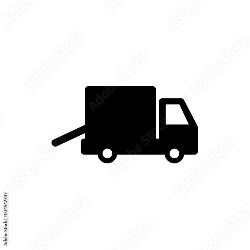 Truck Loading Cargo Ramp for Freight Handling and Transport