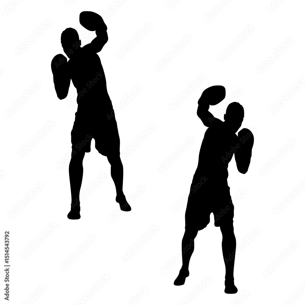 Boxing silhouette, Double Boxing set box icon, Boxing illustration, silhouette, set icon, silhouette, Boxer dogs icon Boxing silhouette, Double Boxing set box icon, Boxing illustration, silhouette, set icon, silhouette, Boxer dogs icon