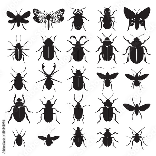 set of insects