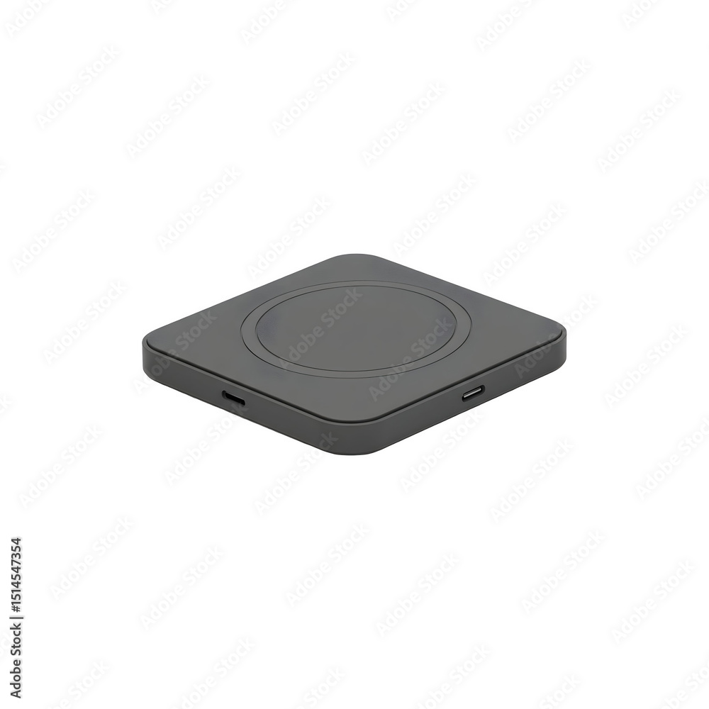 Fototapeta premium Portable Wireless Charging Pad for Devices