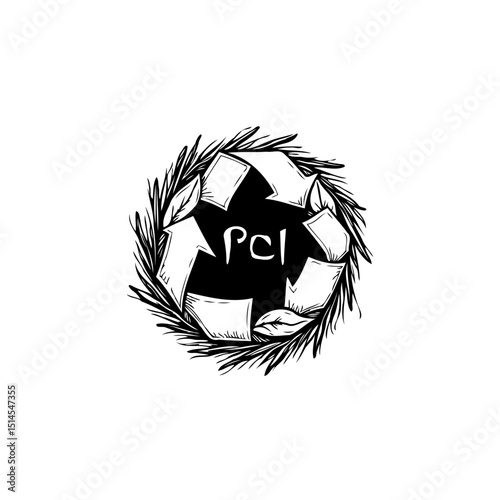 Eco-Friendly PCI Compliance: Sustainable Technology and Data Security Practices Drawing
