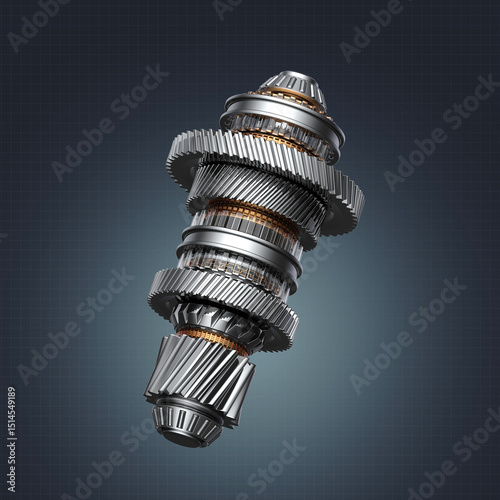 Intelligent electrical motor electrical appliances motor exploded diagram decomposition structure fan 3C digital motor circuit accessories
