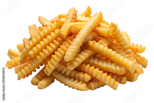 Crispy Crinkle-Cut French Fries A Delicious Side Dish