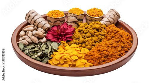 Marigold Mehndi Tray