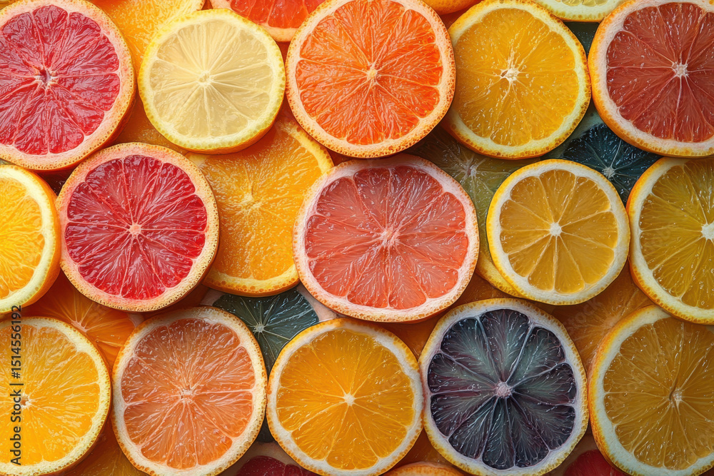 Oranges and lemons piled together. Oranges and lemons piled together.