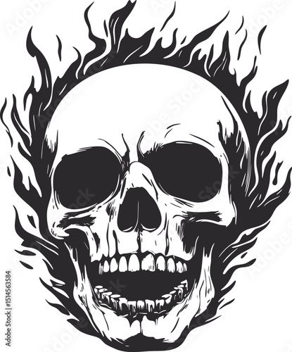 skull vector illustration