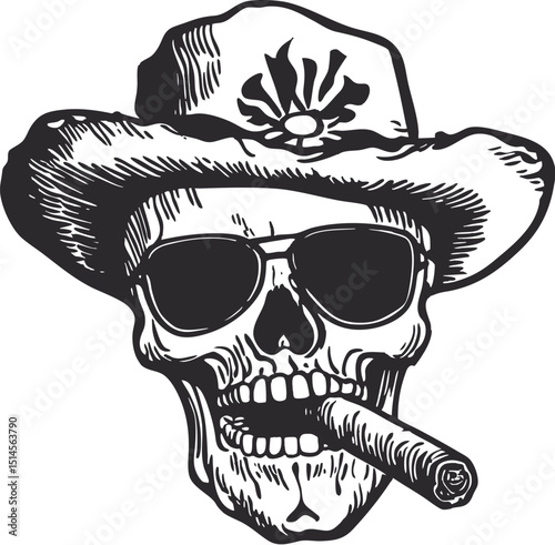 skull vector illustration