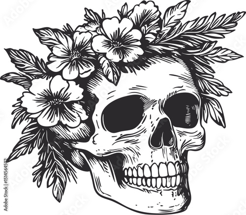 skull vector illustration