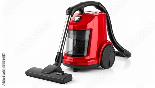 vacuum cleaner isolated on white