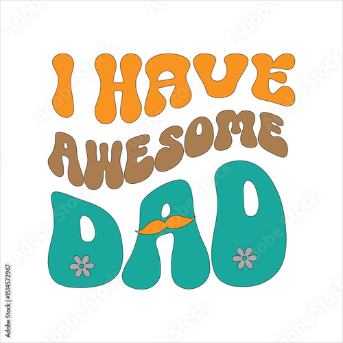 Father retro JPG,EPS design bundle.
