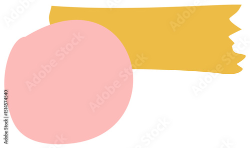 Sticky Note, Set of note papers isolated