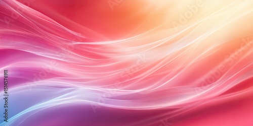 Red abstract background with musical notes and light effect.