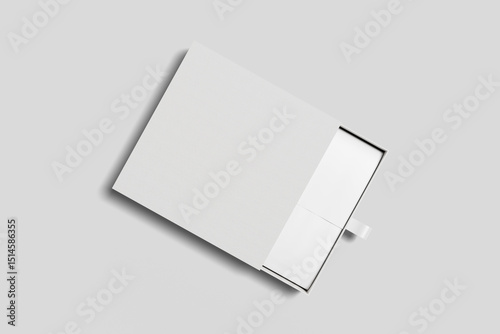 Clean Gift Box Mockup