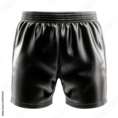 black shorts isolated
