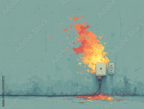 Illustration or scene showi...