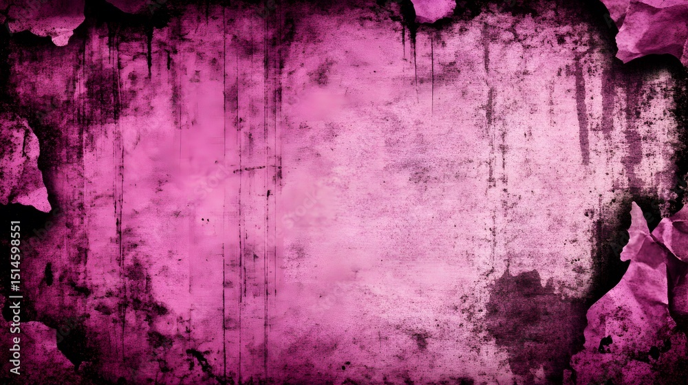 Obraz premium Grunge Pink Torn Paper Background Texture