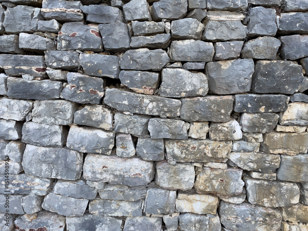 Fototapeta premium Old masonry stone wall texture