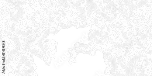 Contour abstract map relief land outline. Topographic map patterns. White wave paper curved reliefs abstract background. Background of the topography map. Abstract pattern with lines.	
